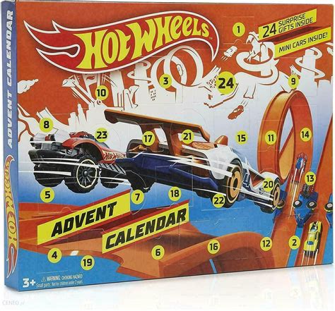 Hot Wheels Kalendarz Adwentowy Autka I Gad Ety Ceny I Opinie Ceneo Pl