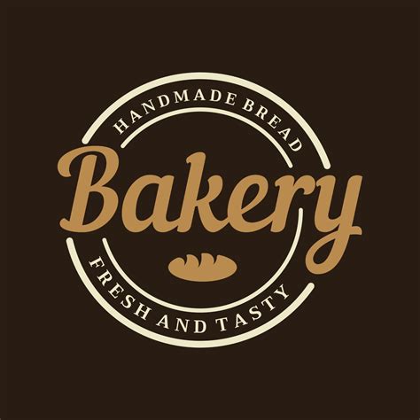 Retro wheat bread logo design template. Badge for bakery, home made ...