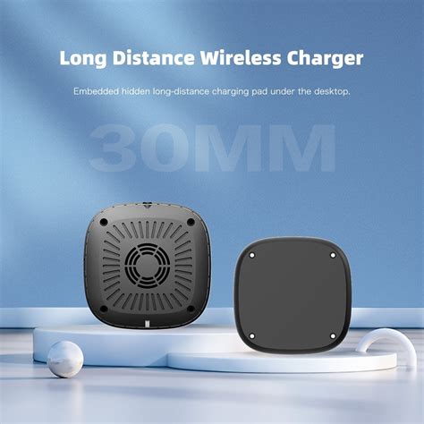 Mm Embedded Hidden Long Distance Wireless Charging Pad Under The