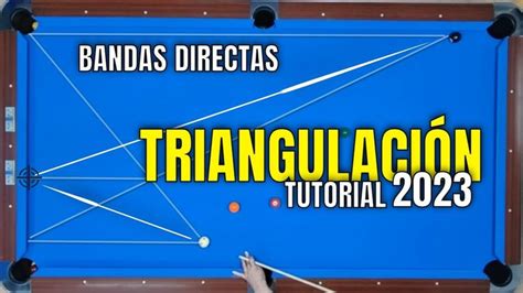 Triangulaci N C Mo Calcular Bandas En Billar Pool Tutorial Snooker