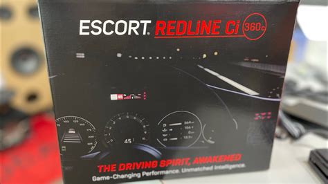 New Escort Redline Ci 360c Custom Installed Laser And Radar Detector