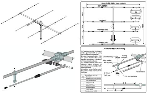 Syrio Sy Cb Direcitva Yagi Antenna With Elements For Cb