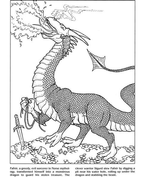 Smaug Dragon Coloring Pages Monaicyn Kitchen Ideas