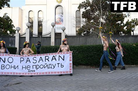 Russia Invading Ukraine Nude Protest For Peace Photos Thefappening