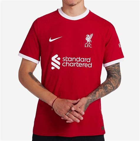 Liverpool Home Soccer Jersey Player Version Model