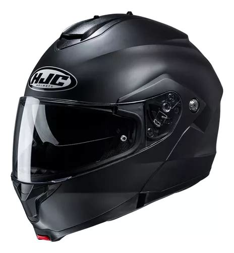 Casco Para Moto Rebatible Hjc C Negro Mate Lisa Talla Xs Env O Gratis