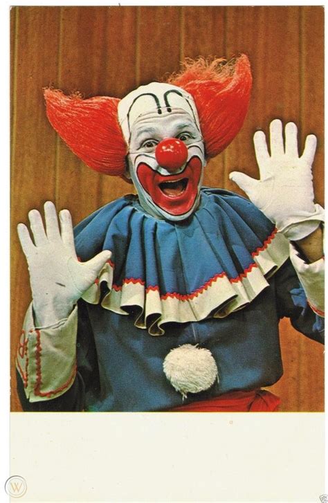 Vintage 1962 BOZO THE CLOWN Show Ticket & Autographed Postcard Bill ...