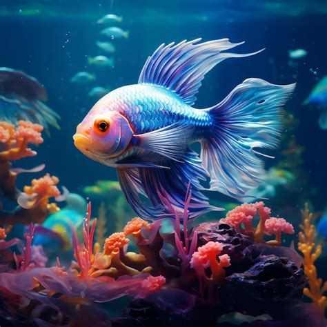 premium photo golden fish