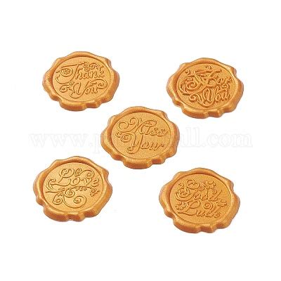 Wholesale CRASPIRE Adhesive Wax Seal Stickers Pandahall