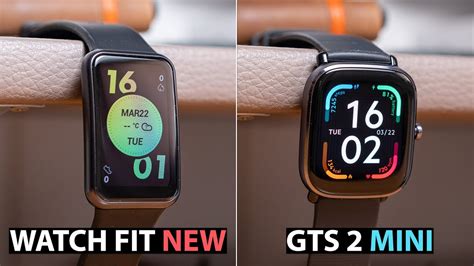 Huawei Watch Fit New Edition Vs Amazfit GTS 2 Mini COMPARATIVA En