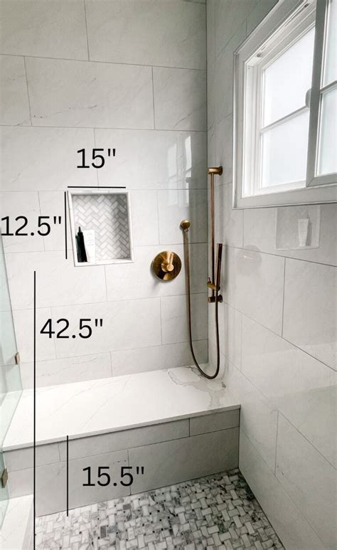 Shower Niche Sizes An In Depth Guide Oh Happy Joy