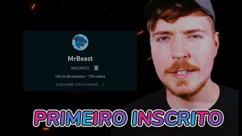 Veja Quem Foi O Primeiro Inscrito Do Canal Do Mr Beast Wnslive Youtube