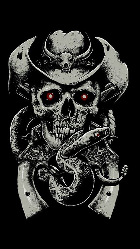 Cowboy Skull Hd Phone Wallpaper Pxfuel