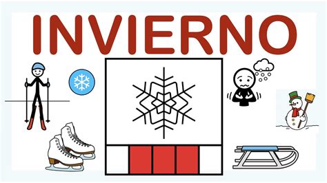 Invierno Vocabulario Arasaac Youtube