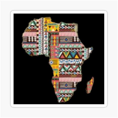 Pan African Flag Sticker For Sale By Enneffati Redbubble