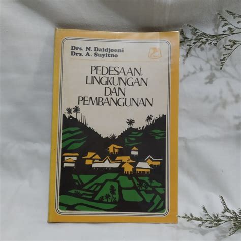 Pedesaan Lingkungan Dan Pembangunan Buku Bekas Lama Vintage Luar