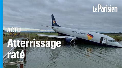 Un Avion De Fret Rate Son Atterrissage Montpellier La Roport Ferm