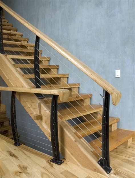 Stair Cable Railing Modern Staircase Las Vegas By Ultra Tec