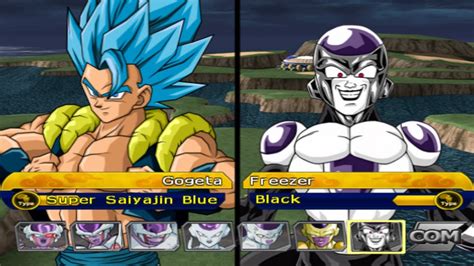 Gogeta Blue Vs Balck Frezzer Dragon Ball Z Budokai Tenkaichi 3