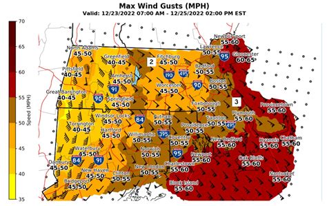 Wind Gusts Nearing 70 Mph Heavy Rainfall Sweep Through Massachusetts