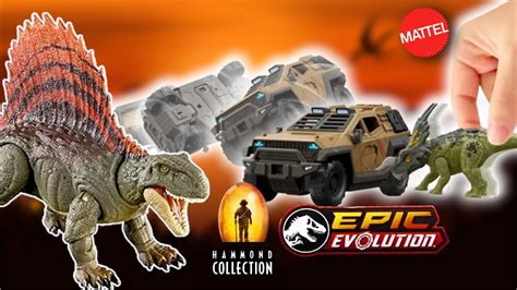 Nuevas Figuras Hammond Collection Y Jurassic World Epic Evolution