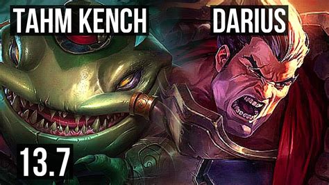 Tahm Kench Vs Darius Top Games M Mastery Kr