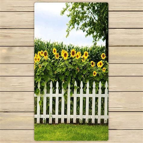 Gckg Fashionable Design Amazing Sunflowers Towelsbeach Bath Pool Sprot