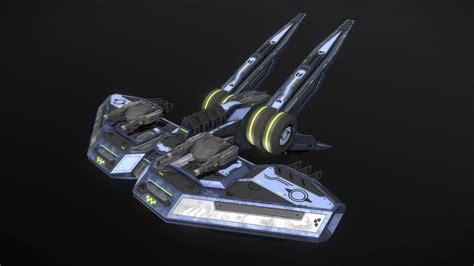 Enkar Republic Frigate Ezkal Buy Royalty Free 3D Model By MSGDI