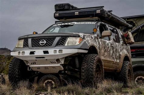 Nissan Pathfinder Overland Build On 35s With Titan Swap And 6 Lift