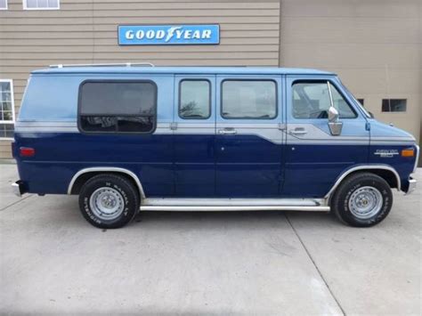 1986 Chevrolet G20 Conversion Van One Owner With Only 77k Original Miles For Sale Photos