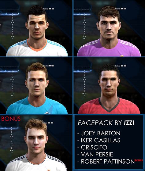 Pes Modif Facepack Pes By Izzi