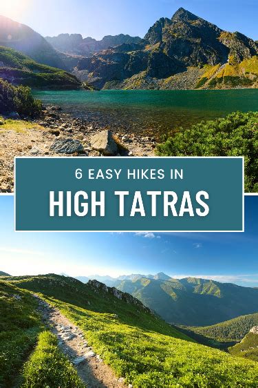 Hiking in high tatras 6 easy hikes for everyone – Artofit