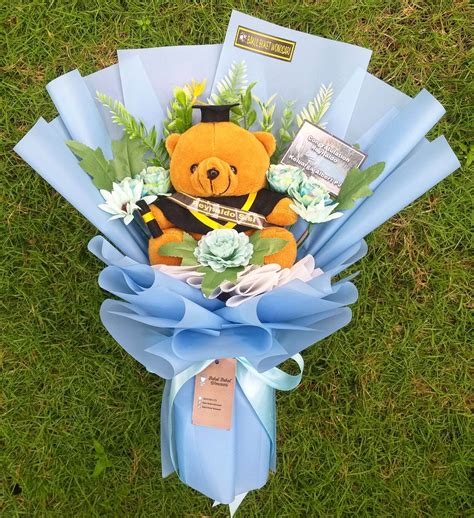 Buket Boneka Bunga Bouquet Wisuda Premium Buket Nembak Cewek Lazada