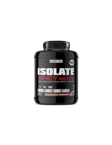 Batido De Proteinas Weider Isolate Whey Cfm Choco Gr