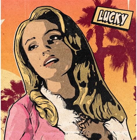 Britney Spears Lucky Vintage Comic Cover Art Print Etsy Uk