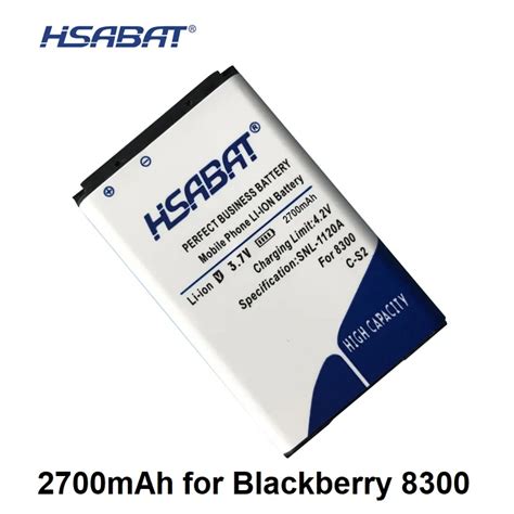 Hsabat C S2 2700mah Battery For Blackberry Curve 8300 8310 8320 8330