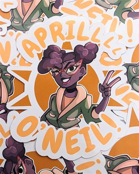 Rottmnt April Sticker Etsy