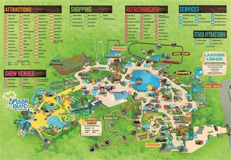 Wild Adventures Map and Brochure (2001 - 2024) | ThemeParkBrochures.net