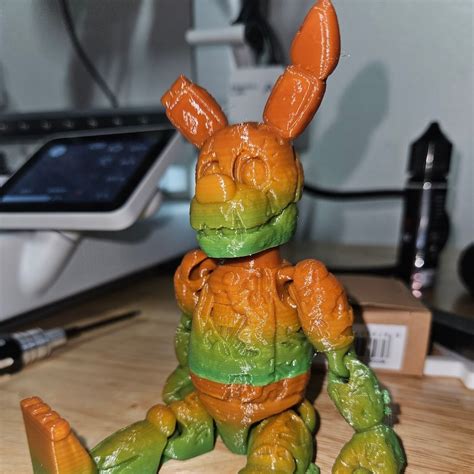 Spring Bonnie Action Figure Etsy