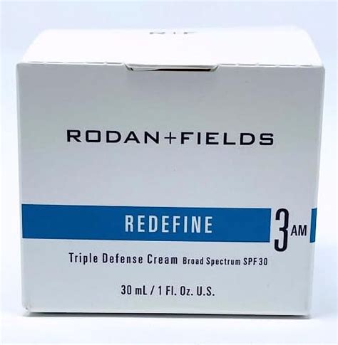 Rodan And Fields REDEFINE Triple Defense AM Cream SPF 30 1 Fl Oz