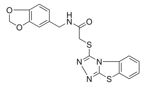 N 1 3 BENZODIOXOL 5 YLMETHYL 2 1 2 4 TRIAZOLO 3 4 B 1 3