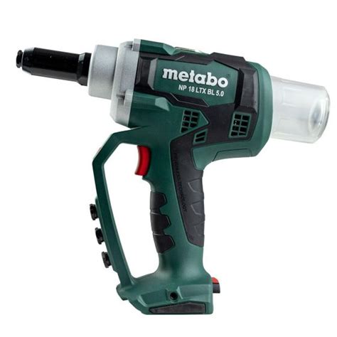 Metabo Np Ltx Bl Brushless Blind Rivet Gun Body Only In Metabox