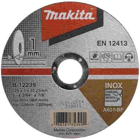 Makita Rezna ploča za INOX 125mmx1x22 MAKITA ePonuda