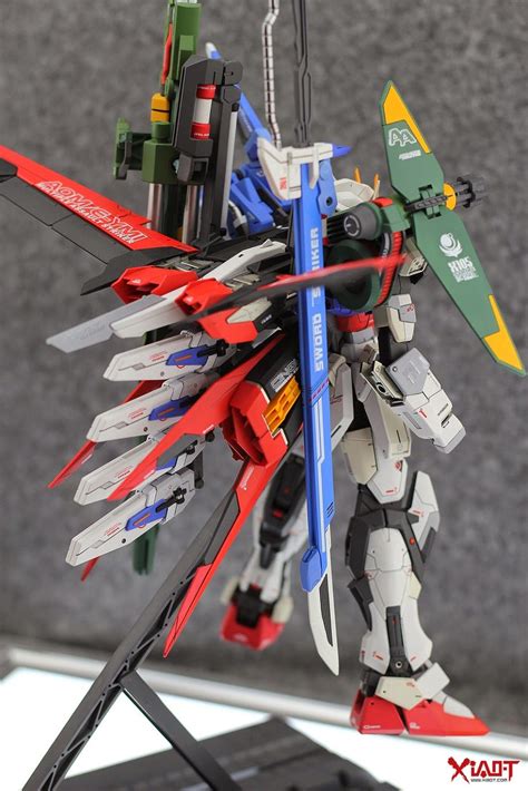 Work Rg 1 144 Build Strike Gundam Full Package Painted Build No 20 Big