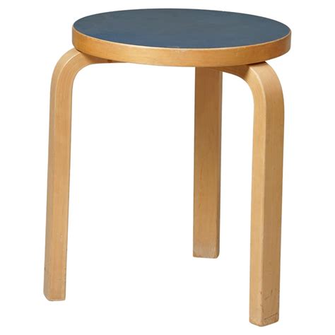 Pair Of 1940s Swedish 60 Stools In Birch By Alvar Aalto For Artek