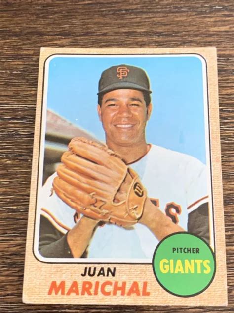 Topps Juan Marichal G Ants Vg Ex Ou Mieux Eur Picclick Fr