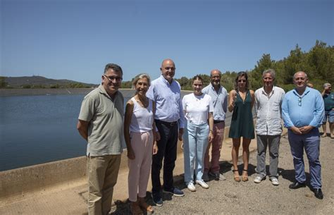 Tras 20 años parada ponen en marcha la balsa de Sa Rota La Voz De Ibiza