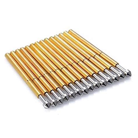 TOTOT 15pcs P75 E2 Spring Test Probe Pogo Pin Test Tools Dia 1 3mm