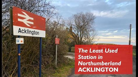 Least Used Stations Acklington Least Used Station In Northumberland