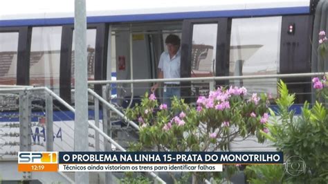 Trens Da Linha Prata Do Monotrilho Seguem Paralisados Pelo Dia